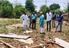 चक्रवर्ती हवाओं से हुए नुकसान का जायजा लेने खंडारा पहुंचे बैतूल विधायक    
