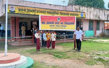 *आदर्श आवासीय विद्यालय तवा नगर में भूतपूर्व छात्रों का मिलन एवं शिक्षक सम्मान समारोह का आयोजन।*