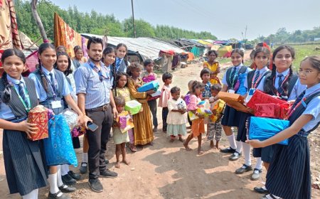 दीपावली त्यौहार पर खुशियां बांटने हेतु स्प्रिंगडेल्स स्कूल की सकारात्मक पहल