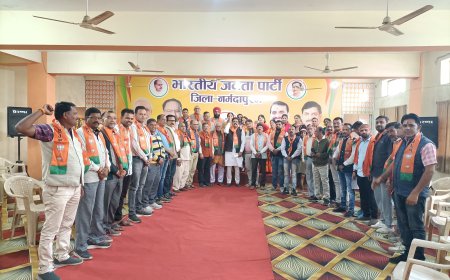 भारतीय जनता पार्टी नर्मदापुरम नगर मंडल की प्रथम कामकाज बैठक हुई सम्पन्न