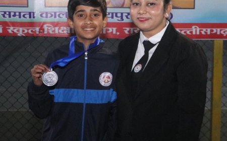 समेरिटन्स इंग्लिश मीडियम स्कूल के छात्र लक्ष्य राठौर ने शहर का नाम कियारोशन