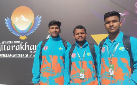 हैंडबॉल अकादमी के तीन खिलाड़ी चयनित