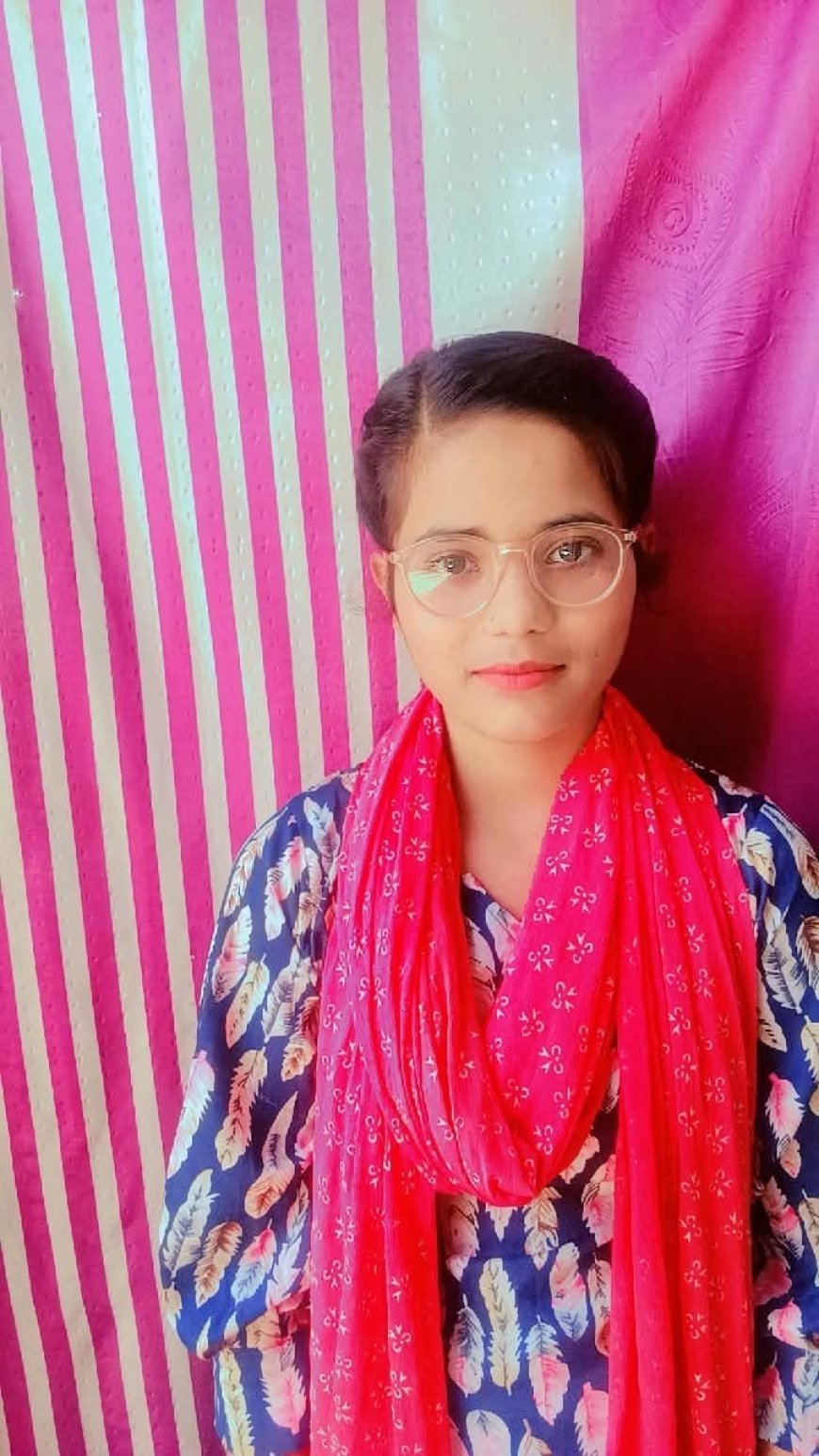 सरकारी स्कूल की छात्रा साजिया बी ने 91 प्रतिशत अंक प्राप्त कर सरकारी स्कूल के साथ ज़िले का नाम रोशन किया