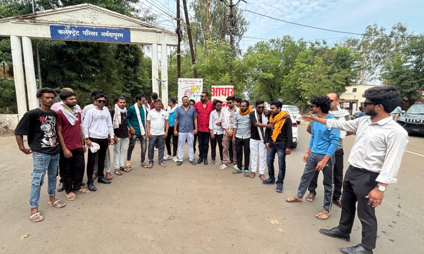 जिला प्रशासन को उग्र आंदोलन की चेतावनी