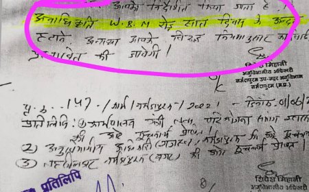 36 महीने पूर्व में दिए  WBM रोड हटाने के आदेश को,  को सिग्नेचर रिसोर्ट मालिक अमन फ़ौजदार ने नहीं माना