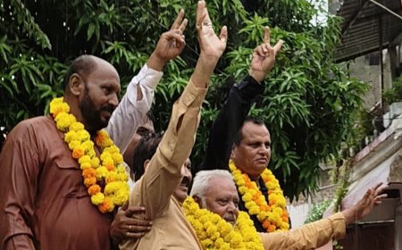 अजाक्स जिला अध्यक्ष पद के लिए रविशंकर बाल्मीकि हुए विजयी