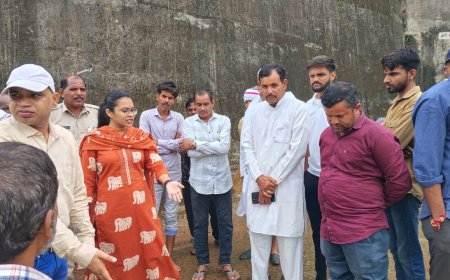 मारू नदी की समस्या को लेकर सोमवार को 50 -60 गाँव के लोगों ने चक्का जाम में शामिल होने दी चेतावनी