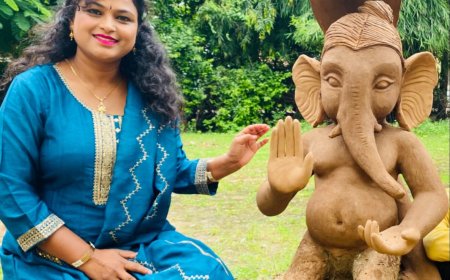 मिट्टी गणेश के महत्व को बताते हुए जागरूकता कार्यक्रम किया गया आयोजित