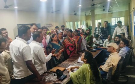 समस्याओं का समाधान नहीं होने पर आंदोलन की चेतावनी*