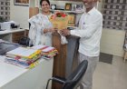 राज्य शिक्षक संघ के प्रदेश अध्यक्ष जगदीश यादव के नेतृत्व में संघ का प्रतिनिधि मंडल समस्याओं को लेकर आयुक्त लोक शिक्षण से मिला