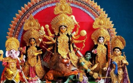 रोहना में प्रस्तावित कालीबाड़ी स्थल पर विराजेंगी महिषासुर मर्दिनी