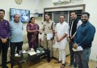 राज्यसभा सांसद श्रीमती माया नारोलिया ने पुलिस अधीक्षक से अवैध गतिविधियों को लेकर मुलाकात की