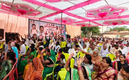 4 करोड़ 92 लाख की लागत से बनेगी सड़क  सांसद विधायक ने किया भूमिपूजन