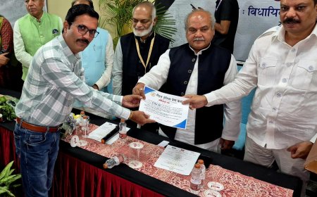 सेंट्रल इंडिया प्रेस क्लब द्वारा देवेंद्र पटेल को जिला अध्यक्ष नियुक्त किया