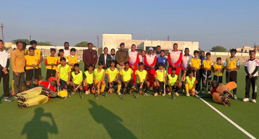 राष्ट्र का नाम रोशन करें खिलाड़ी – पुलिस अधीक्षक साईं कृष्ण थोटा