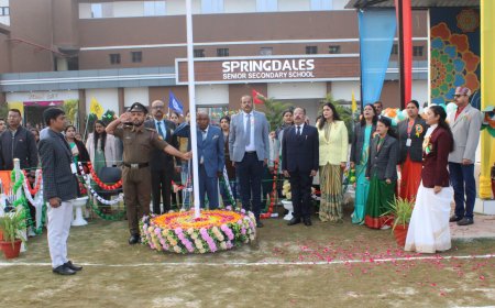 गरिमामय आयोजन में 1500 कलाकारों ने नृत्य कर राष्ट्रीय पर्व मनाया