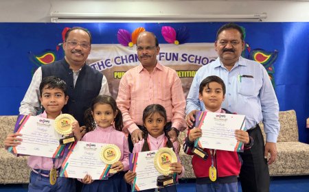 तालियों की गूंज के साथ ,पिछले तीन दिनों से जारी भाषण प्रतियोगिता हुई सम्पन्न