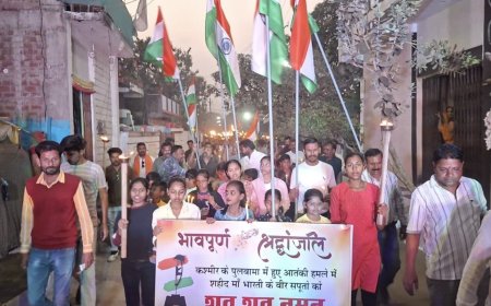 जय हो समिति द्वारा पुलवामा शहीदों को भावपूर्ण श्रद्धांजलि,