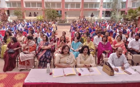 शासकीय गृहविज्ञान स्नातकोत्तर अग्रणी महाविद्यालय, नर्मदापुरम में मिस पावनी प्रतियोगिता का आयोजन किया गया। 